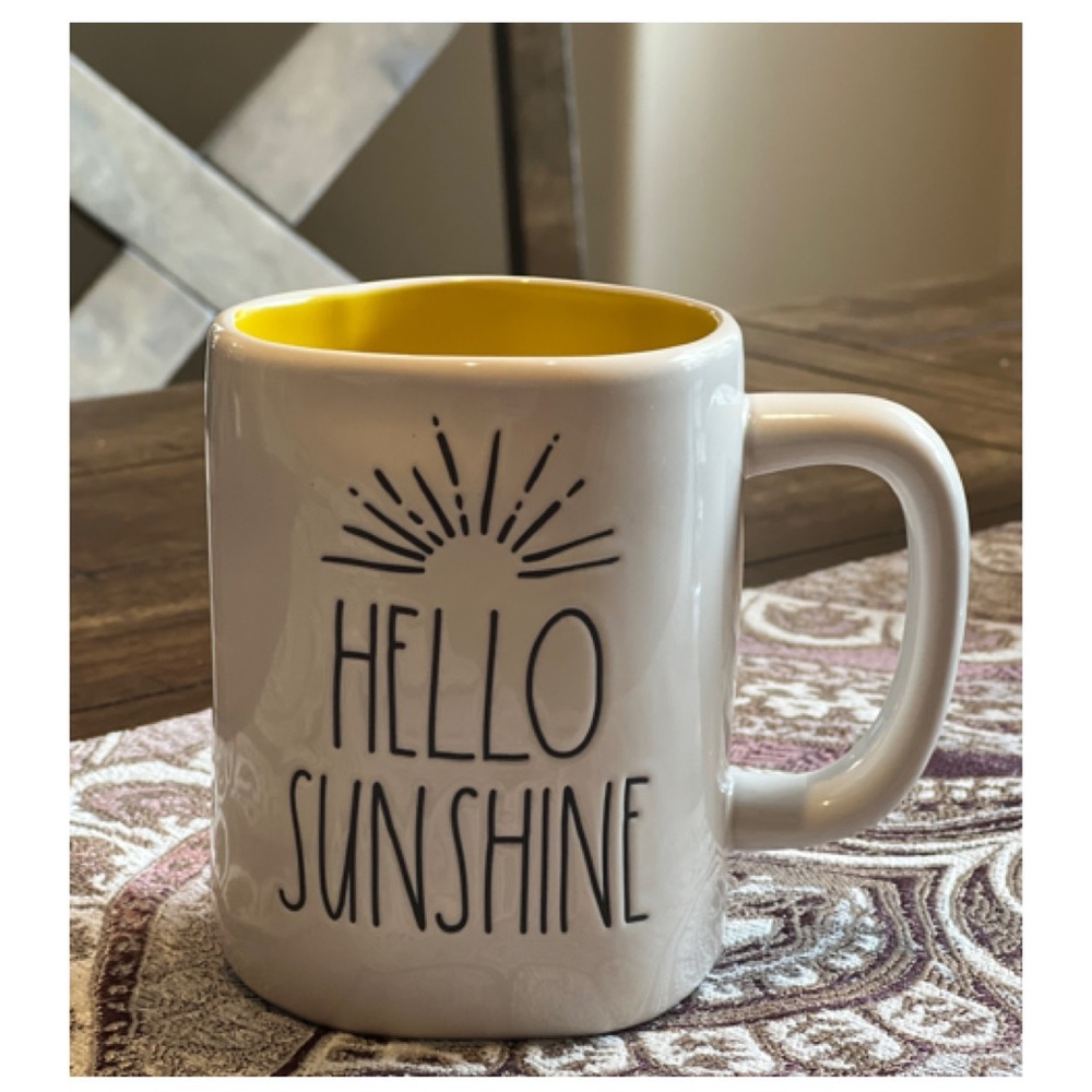 NEW Rae Dunn Hello Sunshine Mug ☀️ - Picture 2 of 3